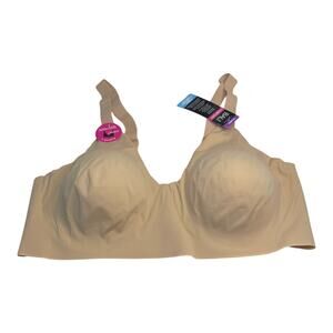 Bali Comfort Revolution Easylite Seamless Bra Comfort Flex Fit Size 2XL DF3498